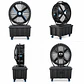 Ventilador Nebulizador Industrial Portátil de Alto Rendimiento - Miniatura 3