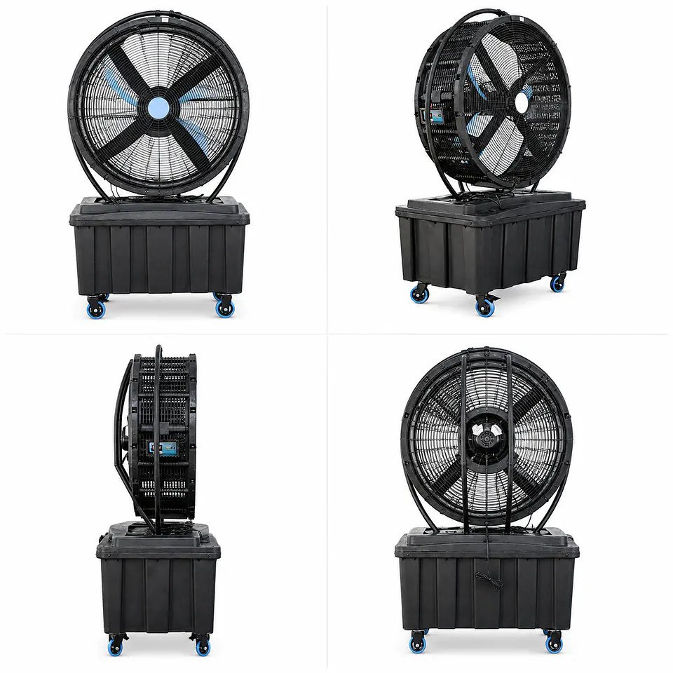 Ventilador Nebulizador Industrial Portátil de Alto Rendimiento 3