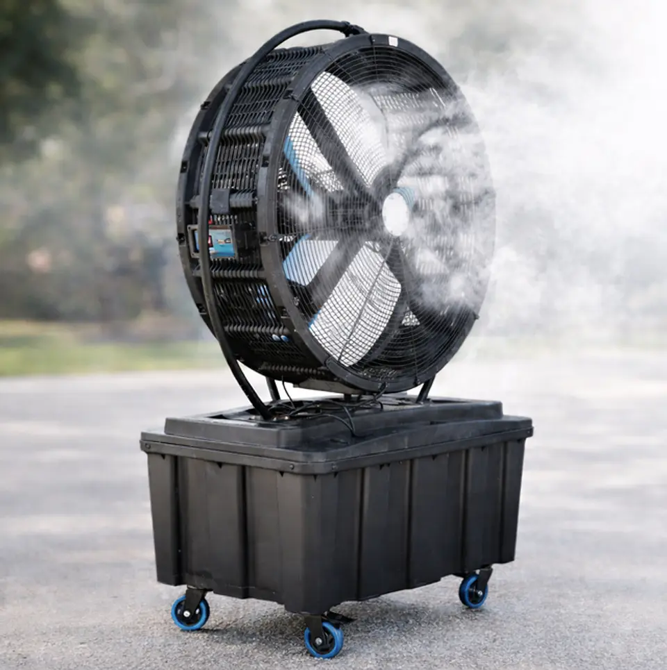 Ventilador Nebulizador Industrial Portátil de Alto Rendimiento 6