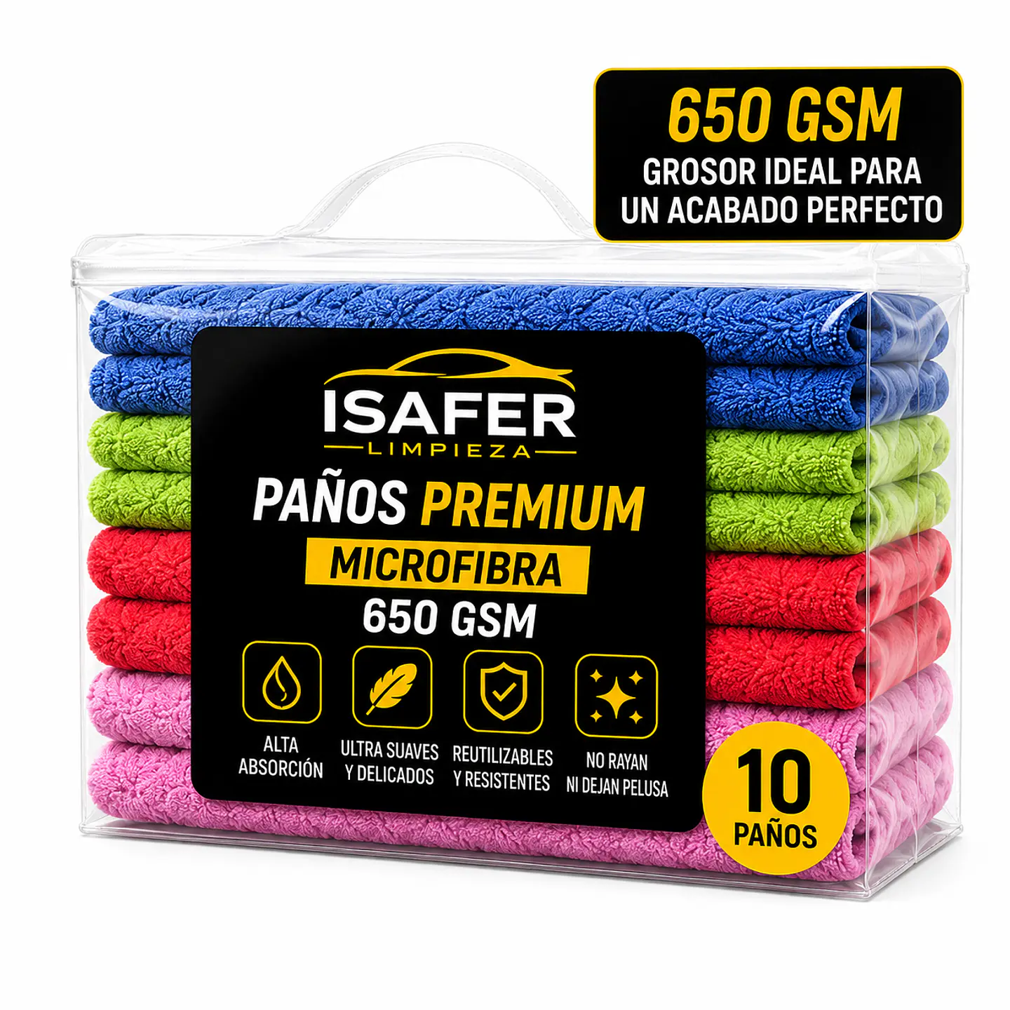 Embalaje 10 Paños Premium 650 GSM - Mayorista 3