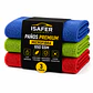 Pack 3 Paños Premium 650 GSM - Rojo/Azul/Verde - Miniatura 1