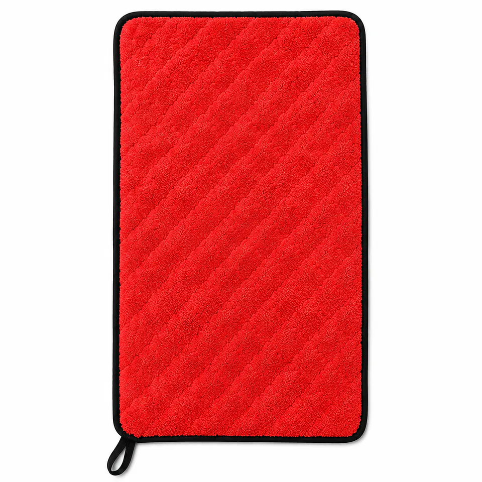 Pack 3 Paños Premium 650 GSM - Rojo/Rosado/Azul 2