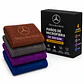 Pack 4 Paños Microfibra 350 GSM Mercedez Benz - 4 Colores - Miniatura 1