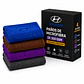 Pack 4 Paños Microfibra 350 GSM Hyundai - 4 Colores - Miniatura 1
