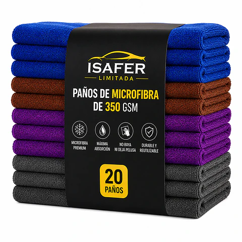 Combo Pro Taller - 20 paños 350 GSM profesionales