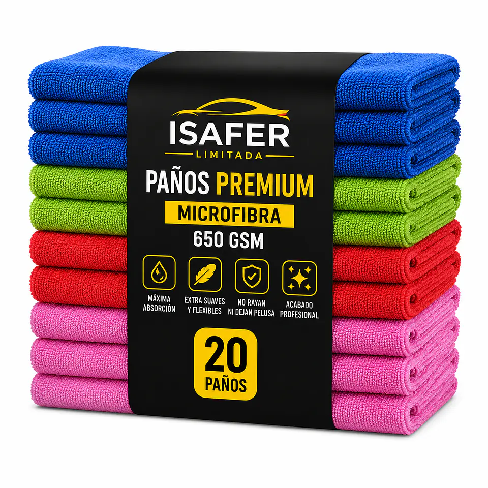 Combo Pro Taller - 20 paños 650 GSM profesionales 1