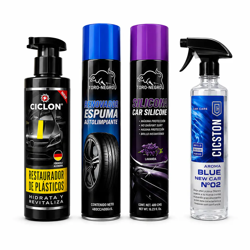 Kit Premium Cuidado Interior & Exterior 4 en 1 1