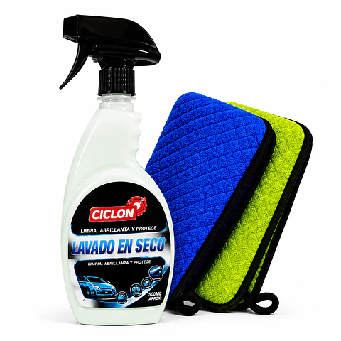 Kit Premium Lavado en Seco + 2 Paños 650GSM