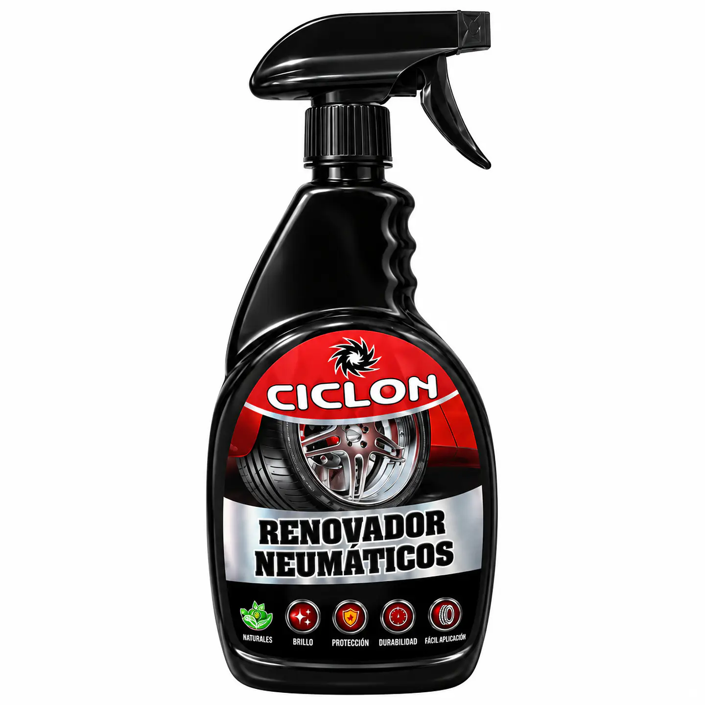 Renovador de Neumáticos CICLON – Brillo, Protección y Fácil Aplicación 1