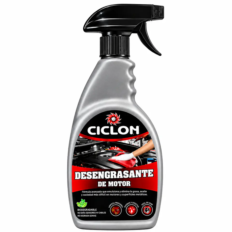Desengrasante de Motor CICLON – Limpieza Profunda para Grasa, Aceite y Suciedad 1
