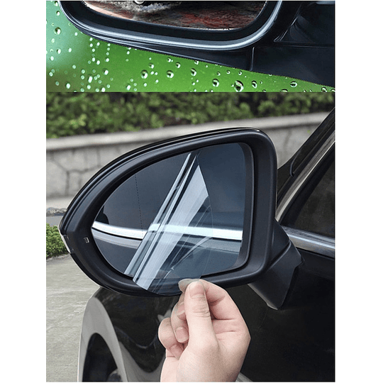 Laminas Impermeables para Espejos Retrovisores Exteriores del Auto