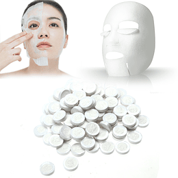 Mascara Papel Desechable Tratamiento Facial 50 Unidades