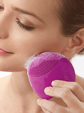 Cepillo Limpiador Facial de Silicona