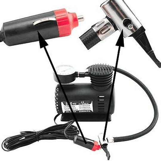 Compresor de aire 12v 300 PSI Neumáticos Ruedas Autos Bicicletas