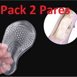 Pack 2 Pares Plantilla Silicona con Soporte Arco