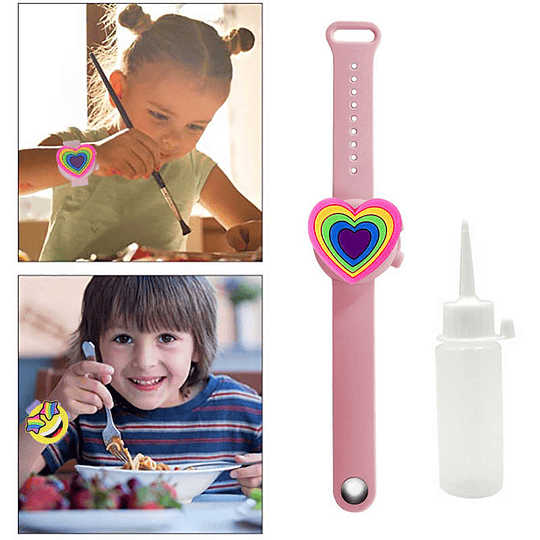 Pulsera Dispensador De Alcohol Gel Niños