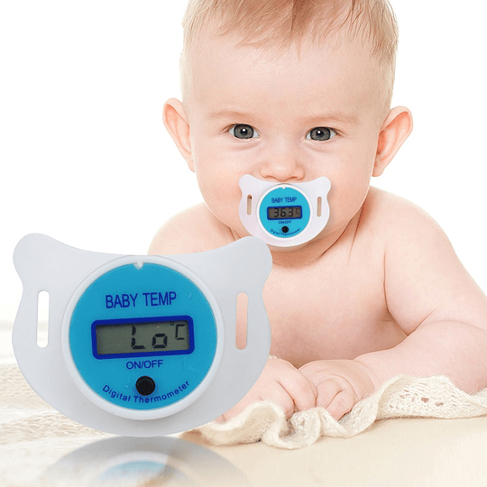 Termómetro Chupete Digital Para Bebes 