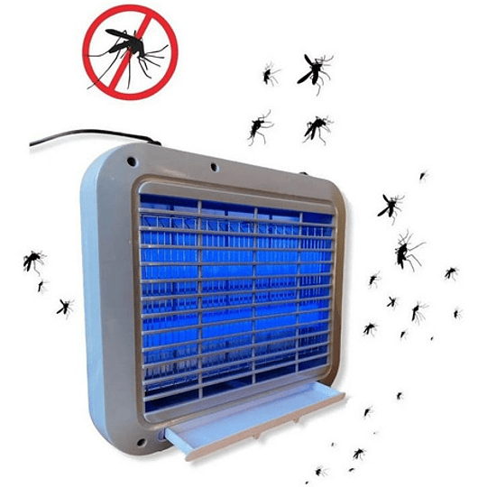 Lámpara Mata Mosca Insectos Eléctrico 2W Insectocutor Mosquitos