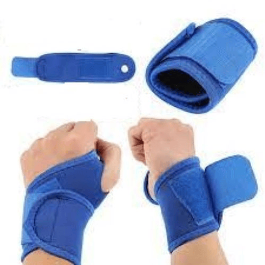 Pack 2 Pares Muñequera Lesiones Esguinces Tendinitis