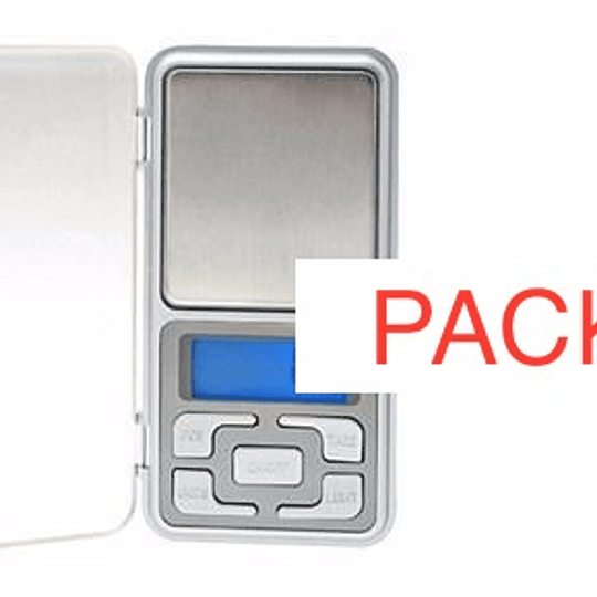 Pack 2 Balanzas Peso Digital Gramera 0.01 Gr a 200 Gramos Joyería