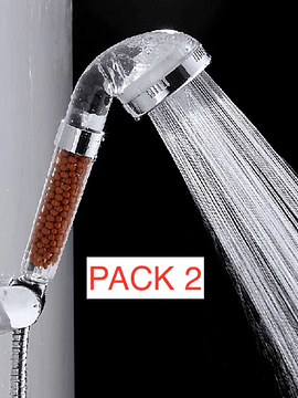 Pack 2 Filtros de Agua para Cabeza de la Ducha