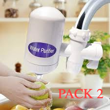 Pack 2 Purificadores de  Agua con Filtro Lavable 