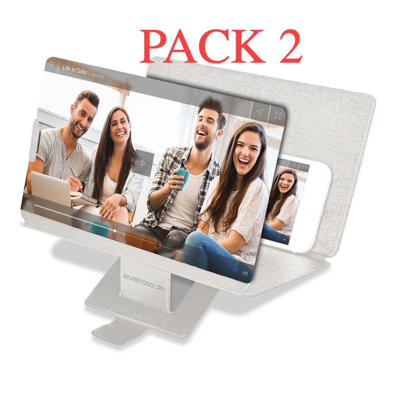 Pack 2 Pantallas Amplificador de Imagen para Celular