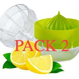 Pack 2 Mini Exprimidor De Limon