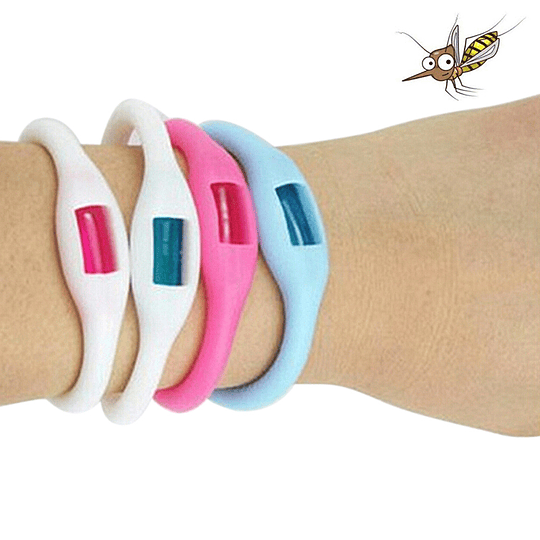 Pulsera Ajustable Repelente Mosquito Zancudo