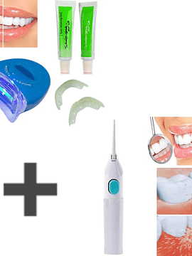 Pack Blanqueador Dental en 10 Minutos mas Limpiador de dientes