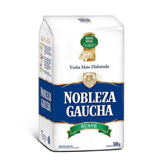 Yerba Nobleza Gaucha Suave 500g