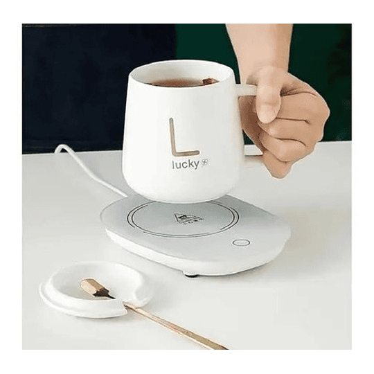 Taza Con Calentador Eléctrico 