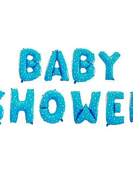 Globos Letra Baby Shower 