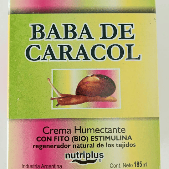 Crema Baba de Caracol