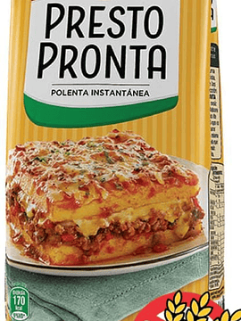 Polenta Prestó Pronta Sin Gluten 500 gr