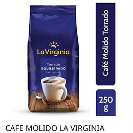 Cafe Molido Sin Gluten La Virginia Torrado Equilibrado 250 Grs