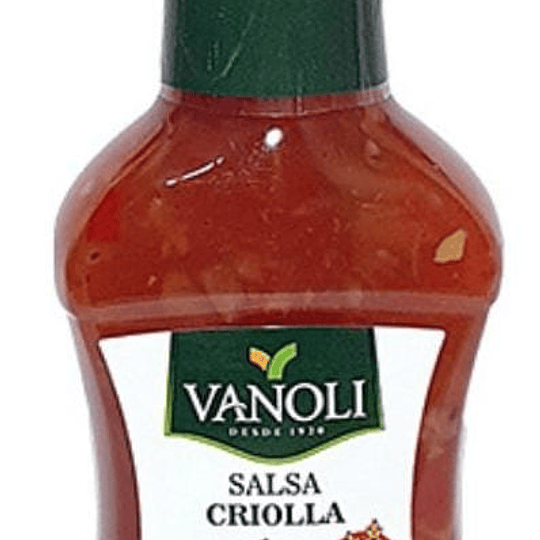 salsa criolla vanoli SIN GLUTEN 