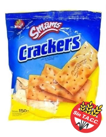 galletas crackers smams sin gluten 