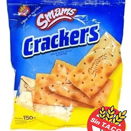 galletas crackers smams SIN GLUTEN