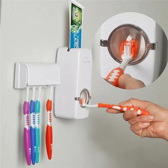 Dispensador de pasta de dientes automático