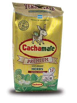 Yerba Mate Cachamate Premium Hierbas