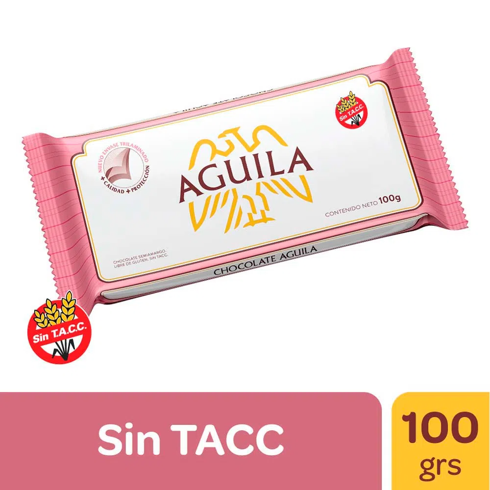 Chocolate Aguila 100 Grs Sin Gluten