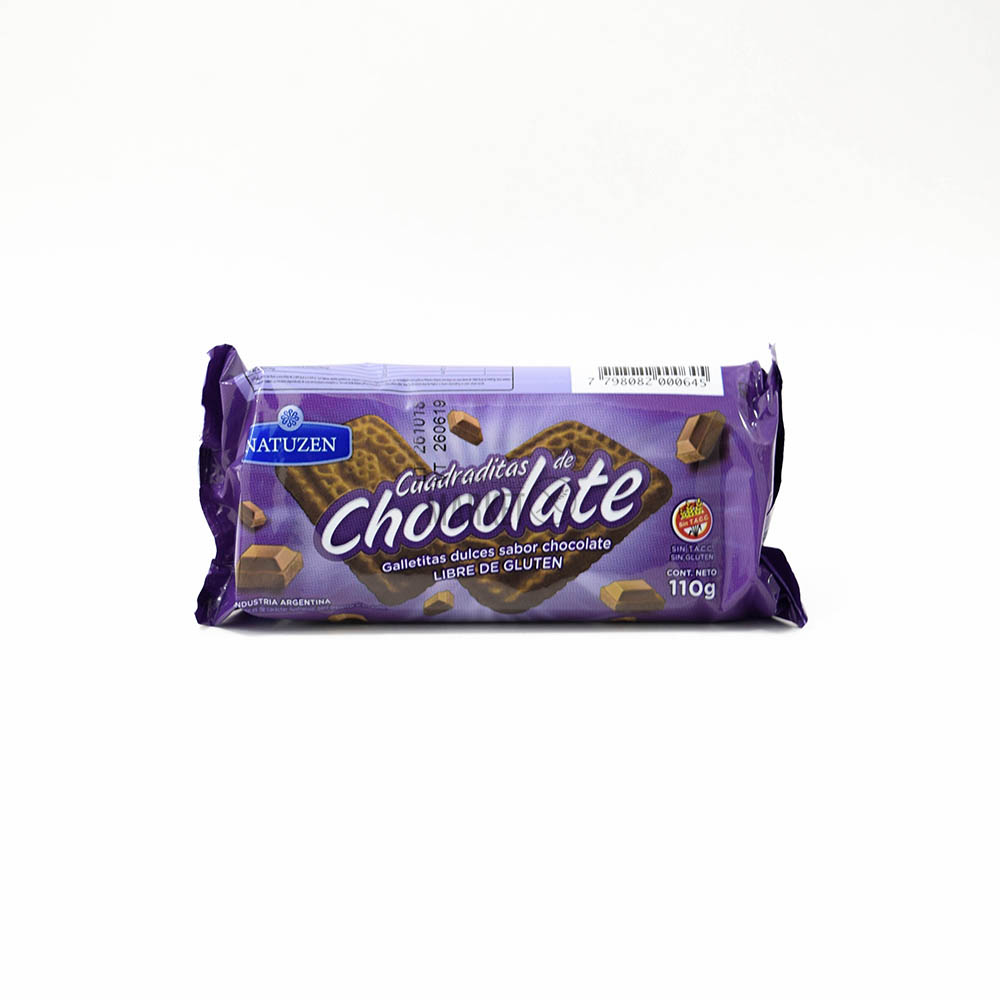 Galletas Natuzen sabor Chocolate- Sin TACC