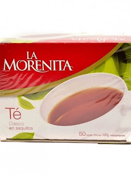 Te La Morenita Común 50 saquitos