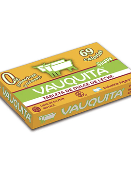 Vaquita Suave barra dulce de leche 22 gr