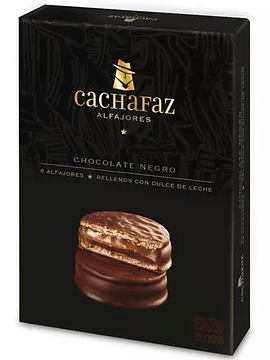 Alfajor Cachafaz Chocolate Negro