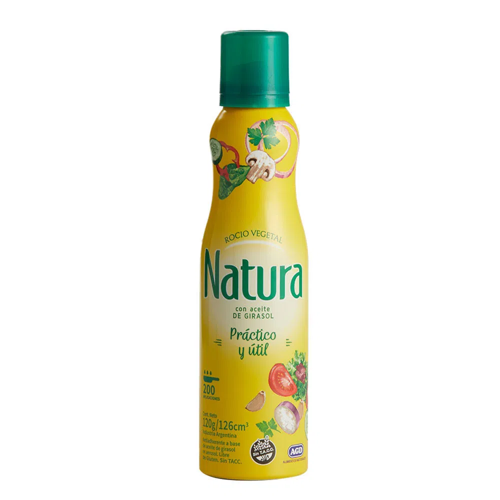 Aceite en Spray de Girasol Natura 120 g