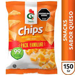 Chips sabor Queso Gallo 150 gramos