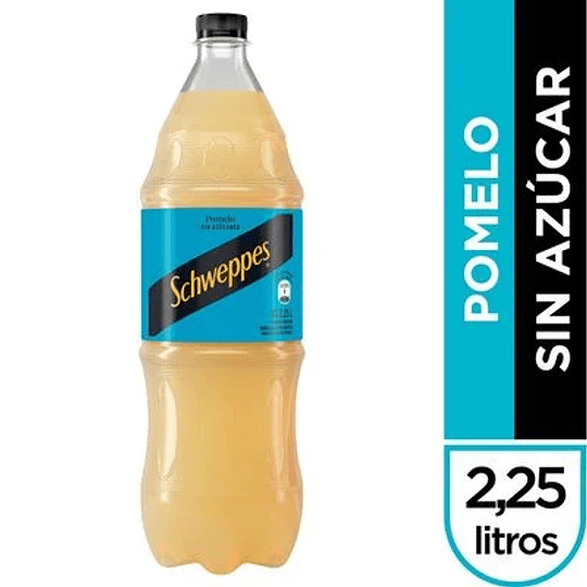 Schweppes Pomelo Sin Azúcar 2,25L