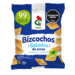 Bizcochos de Arroz Salados Gallo Snack 100 G